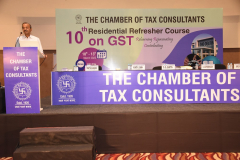 CA S. S. Gupta (Speaker) addressing the delegates