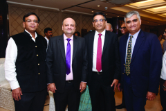 Seen from L to R: CA Sunil Gabhawalla, President BCAS, CA Hinesh R. Doshi, Imm. Past President, CTC, CA Vipul K. Choksi, President, CTC and CA Manish Sampat, Vice- President, BCAS