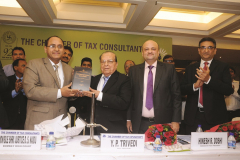 Hon Shri Justice D. S. Naidu, Bombay High Court releasing the publication “International Taxation – A Compendium”