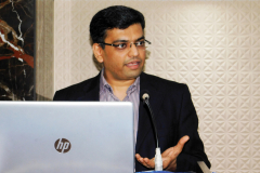 CA Vishal Shah addressing the delegates