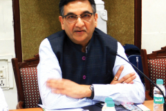 CA Vipul K. Choksi (President) giving his opening remarks