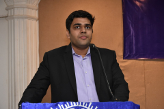 CA Sumit Jhunjhunwala (Convenor) welcoming the panellists.