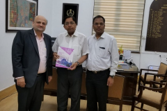 President's Meeting with Mr. P. K. Das, Member, CBDT in North Block, New Delhi on Tax Litigation Management representation made by CTC
