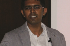 Mr. Ashay Tejwani addressing the delegates