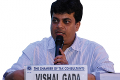 CA Vishal Gada addressing the delegates